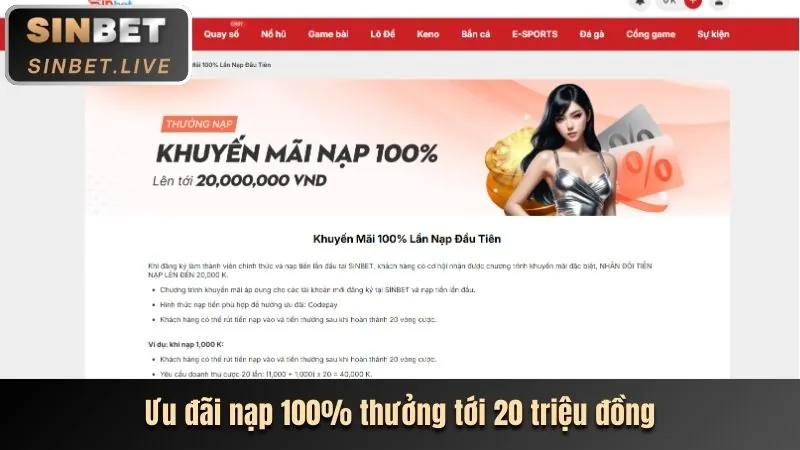 Khuyến mãi đặc biệt trò chơi Mbet